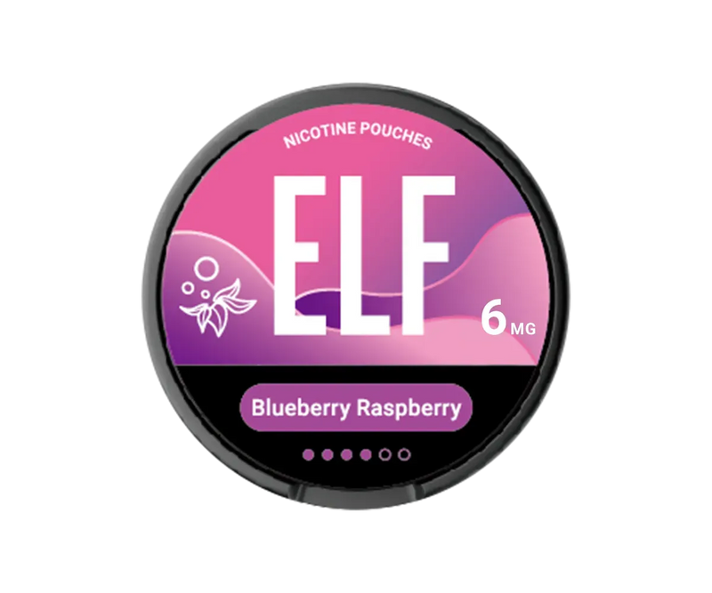 ELF Blueberry Raspberry Nicotine Pouches 6mg/pouch
