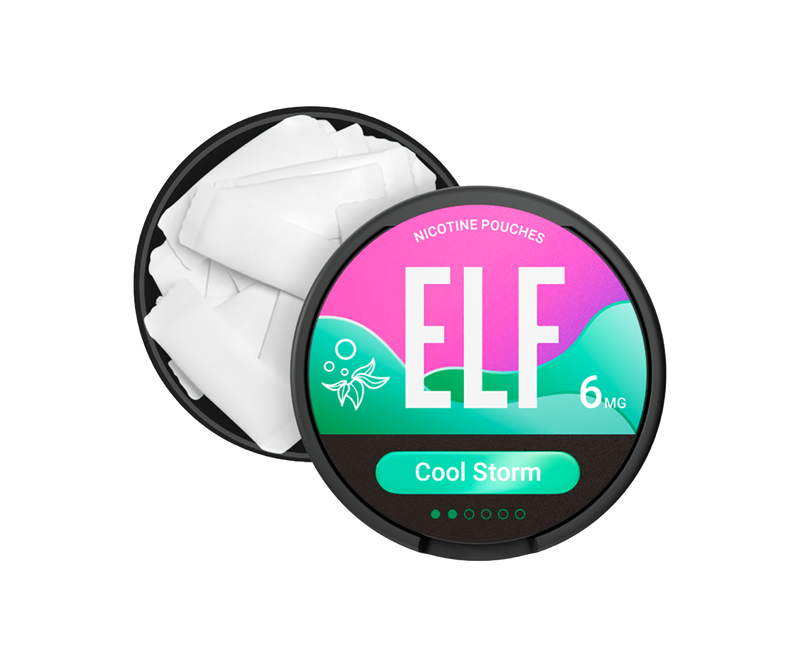 ELF Cool Storm Nicotine Pouches 6mg/pouch