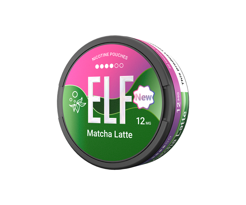 ELF Matcha Latte Nicotine Pouches 12mg/pouch