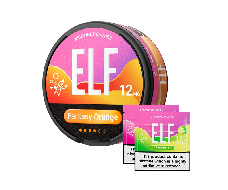 ELF Fantasy Orange Nicotine Pouches 12mg/pouch