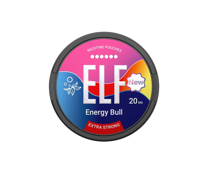 ELF Energy Bull Nicotine Pouches 20mg/pouch